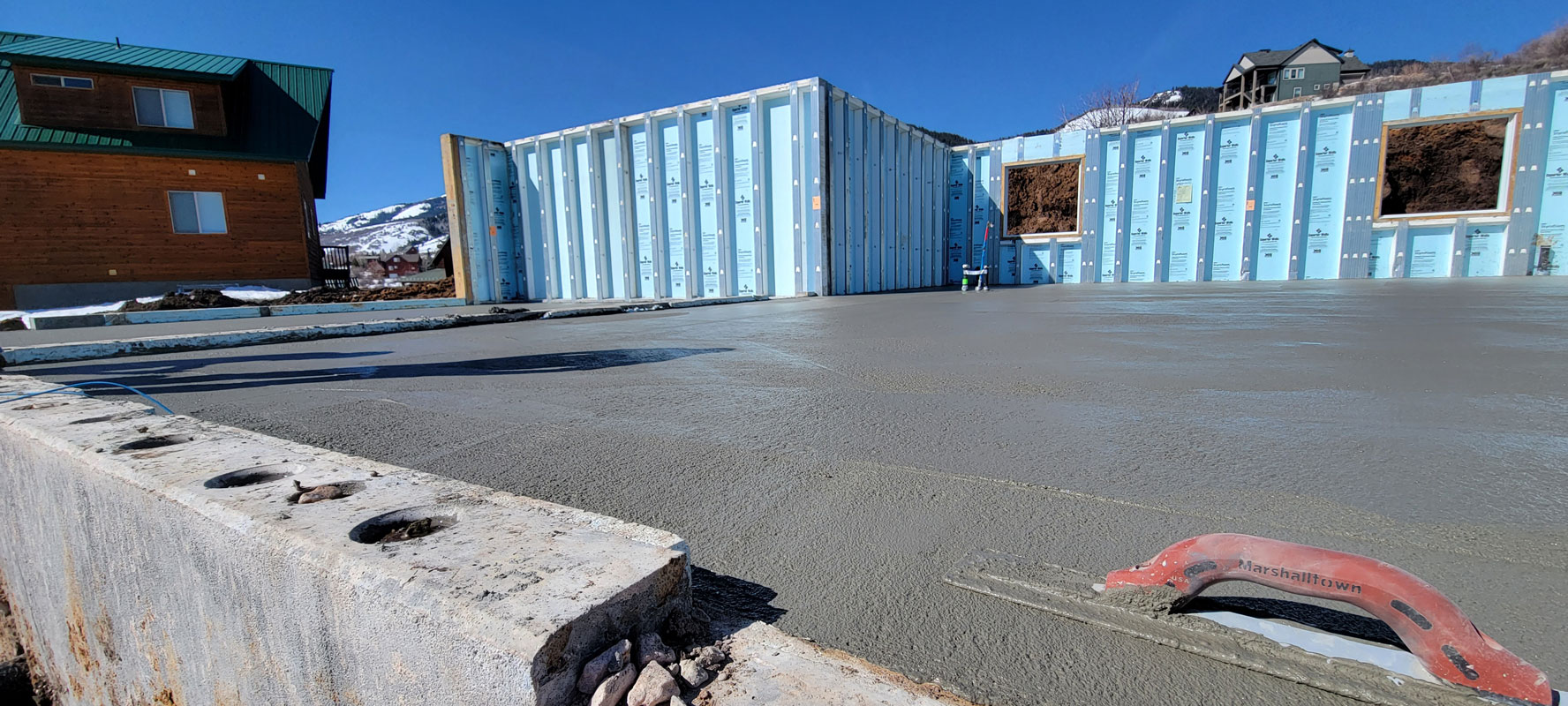 finishing basement concrete in in Fish Haven, ID