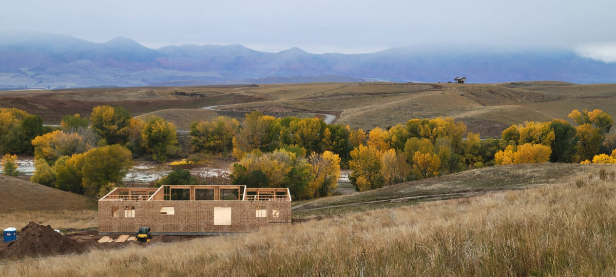 residential framing job near foster reservoir in Preston, Idaho